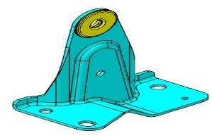 CENTER PIVOT BRACKET ASSY