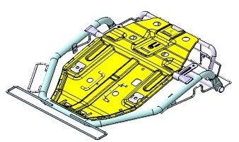 40 CUSHION FRAME WELDING ASSY