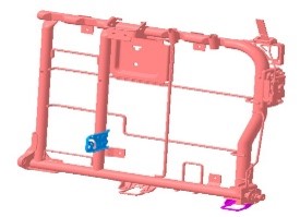 60 SQUAB FRAME ASSY WITH AR(2HR)